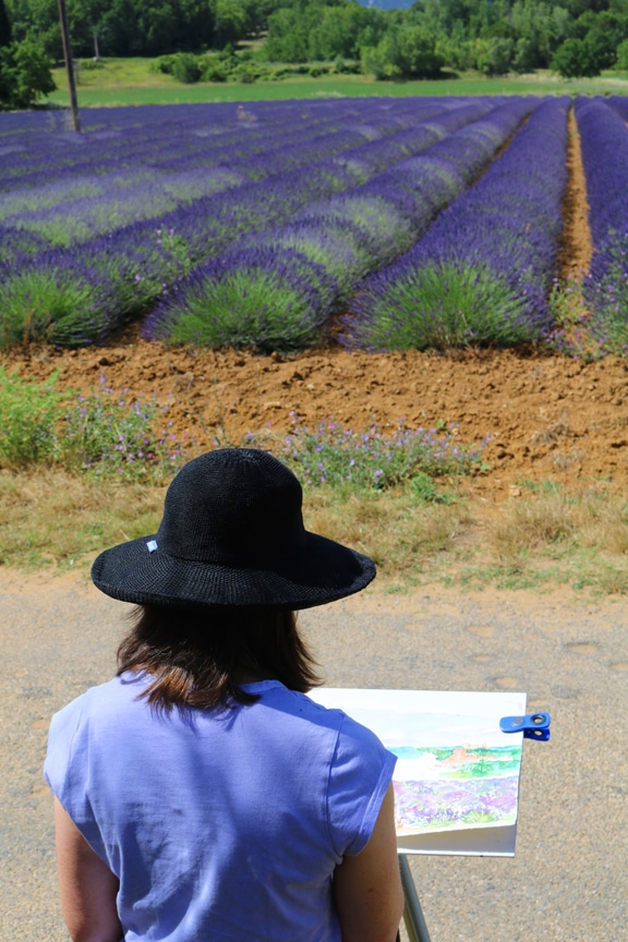 painting in provence