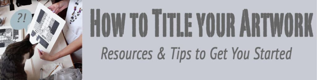 how to title your art