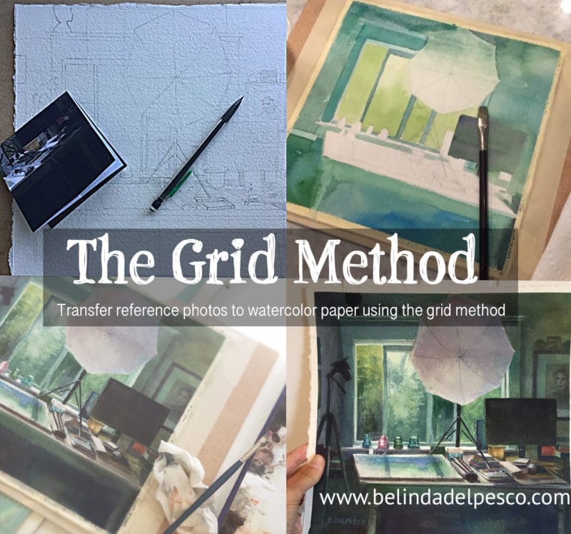 Examples of using the Grid Method to help with accuracy in drawing