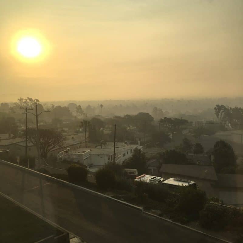 air quality in ventura after thomas fire
