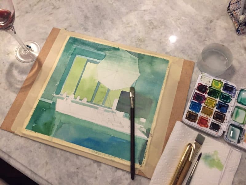 Make an Arches Watercolor Block for $6  Watercolor supplies, Watercolor  tips, Painting demo