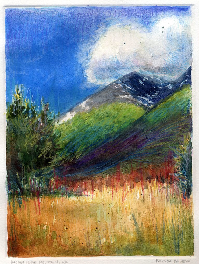 landscape monotype-print-with-watercolor