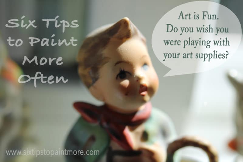 how to spend more time making art