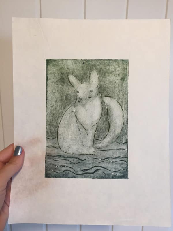 making a collagraph